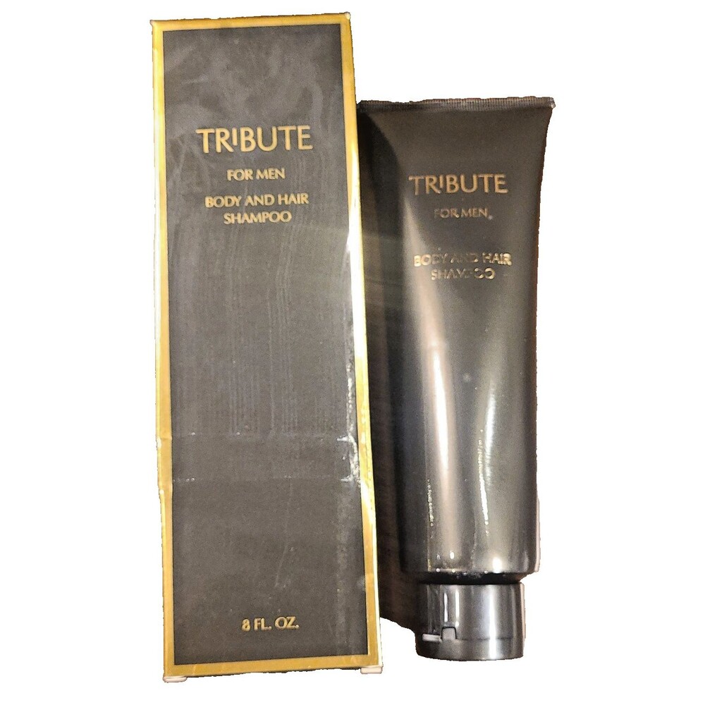 SHELFWARE Vintage Mary Kay Tribute for Men Body and Hair Shampoo 8 oz NIB NOS